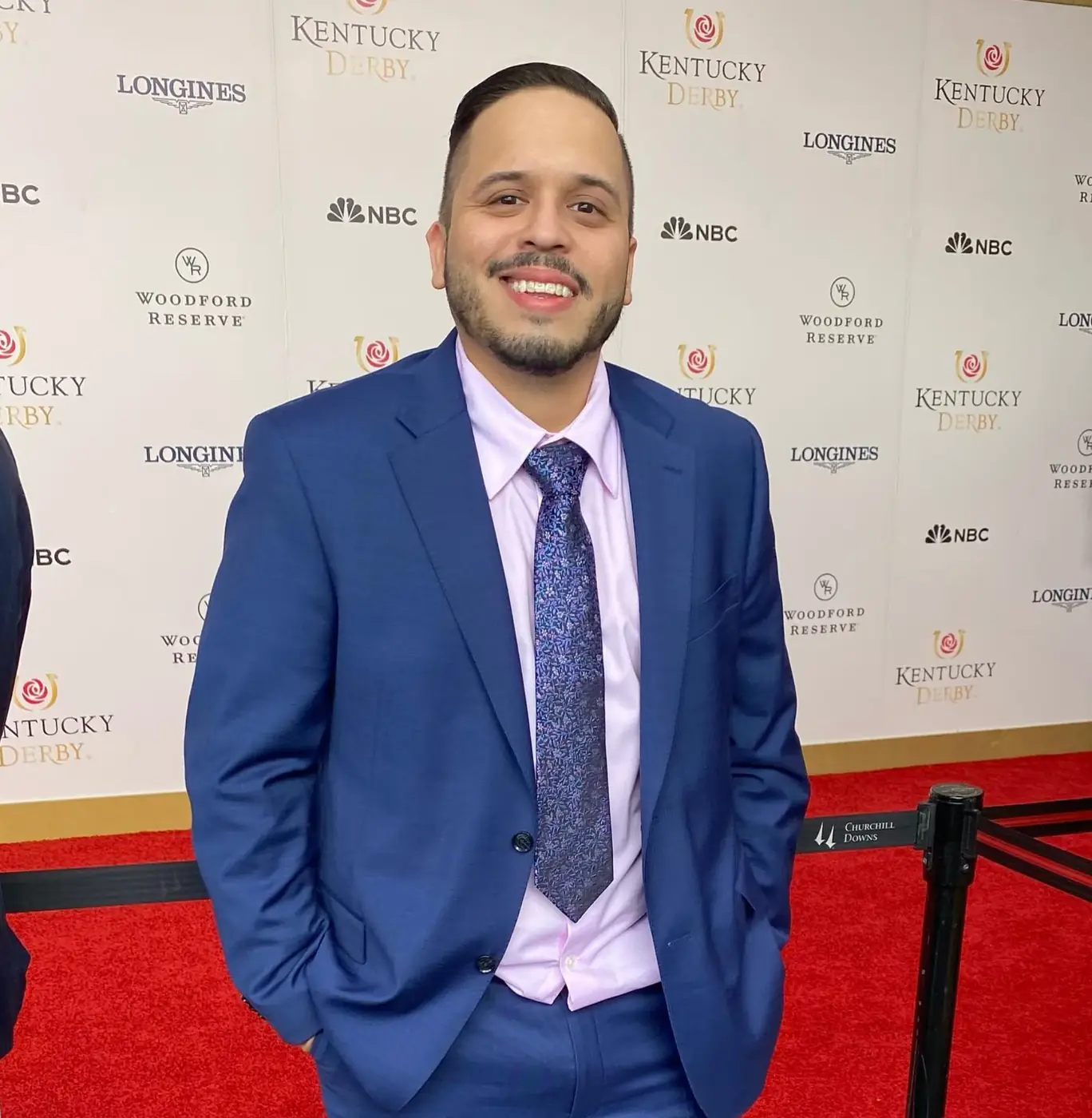 R0BATO Media at Kentucky Derby red carpet